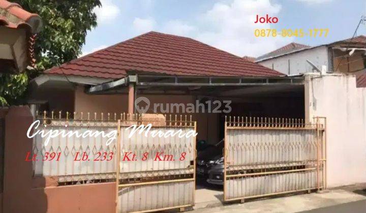 Rumah Induk Dan 5 Kontrakan M U R A H di Cipinang Muara, Jakarta  1