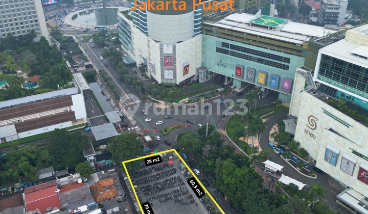 Premium Commercial Land Area Jl. Thamrin, Bundaran H I, Central Jakarta