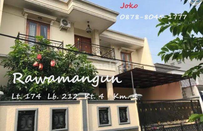 Rumah Bagus 2 Lt Dkt Rumah Sakit Persahabatan, Rawamangun, Jaktim 1