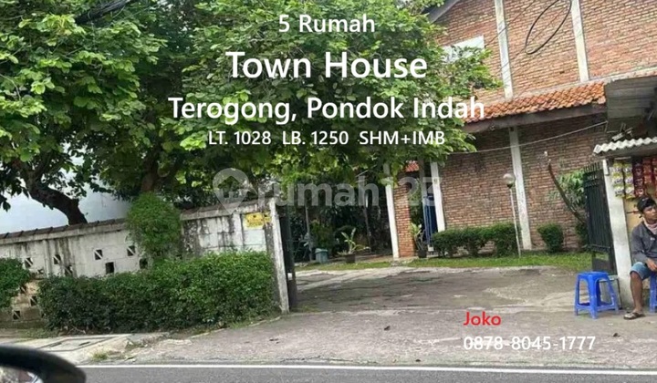 5 Town Houses on Jl. Terogong, Cilandak-Pondok Indah, South Jakarta
