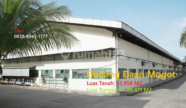 FOR SALE: WAREHOUSE + OFFICE cheapest on Jl. Daan Mogot, Tangerang FOR SALE: WAREHOUSE + OFFICE cheapest on Jl. Daan Mogot, Tangerang