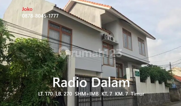 Jarang ada..Rumah Megah 2 Lt di Radio Dalam, Jakarta Selatan Jarang ada..Rumah Megah 2 Lt di Radio Dalam, Jakarta Selatan