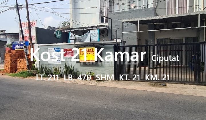 Rumah Kost 21 Kamar dkt Kampus UIN Ciputat, Tangerang Selatan Rumah Kost 21 Kamar dkt Kampus UIN Ciputat, Tangerang Selatan