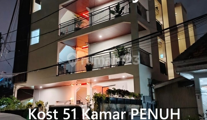 Rumah Kost 51 Kamar P E N U H Omset 150 Jt/Bli Senen, Jakarta Pusat Rumah Kost 51 Kamar P E N U H Omset 150 Jt/Bli Senen, Jakarta Pusat