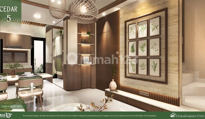 Dijual Rumah Forestine Citra Garden City Lokasi Strategis Jakarta Barat 2