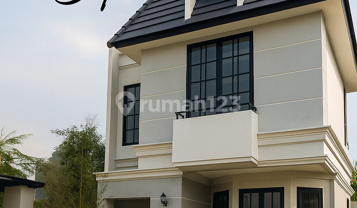 Hunian 2 Lantai Modern Klasik Desain Elegan Di Kota Malang