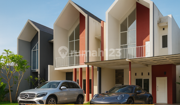 Hunian Modern 2 Lantai Scandinavian Di Depan Cluster Tahap 1 - Ideal Untuk Rumah Tinggal Sekaligus Usaha Hunian Modern 2 Lantai Scandinavian Di Depan Cluster Tahap 1 - Ideal Untuk Rumah Tinggal Sekaligus Usaha