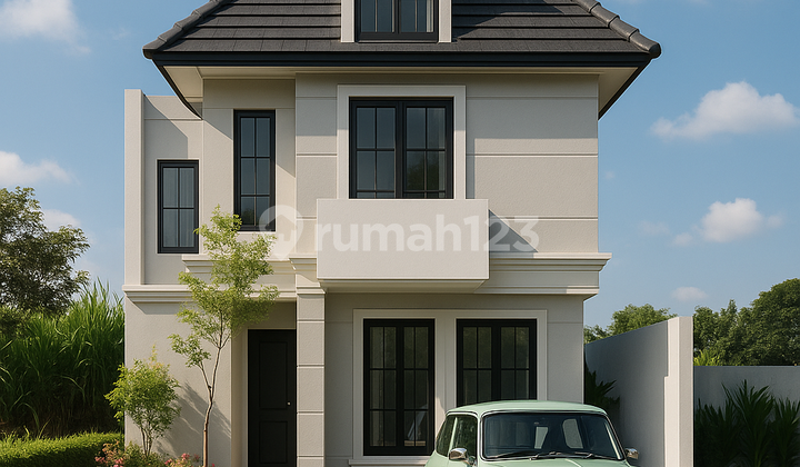 Rumah 2 Lantai Mewah, Desain Timeless & Lingkungan Eksklusif Dekat Pusat Kota Rumah 2 Lantai Mewah, Desain Timeless & Lingkungan Eksklusif Dekat Pusat Kota