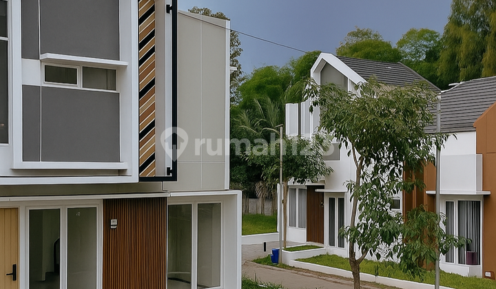Rumah 2 Lantai Modern Minimalis Di Tengah Kota Malang - Free Angsuran 2 Tahun