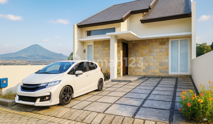 Rumah SHM Siap Huni Dekat Ijen & Dieng Malang - Lingkungan Tenang & Sejuk