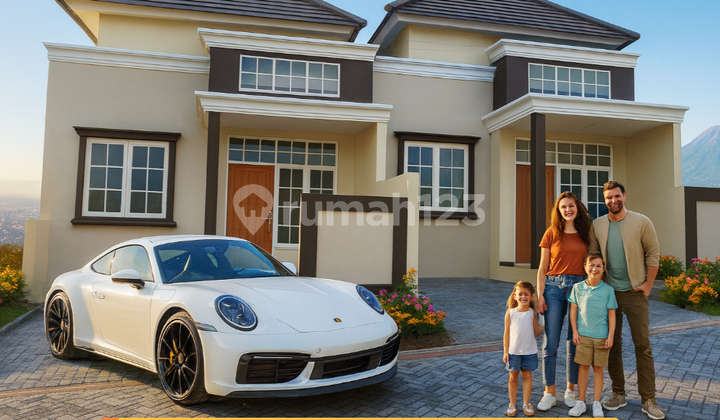 Dijual Rumah Eksklusif Di Kota Malang - Plafon 5 Meter, Suasana Tenang, Fasilitas Mewah