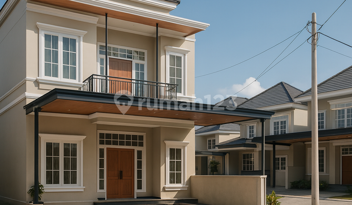 Nice house with a villa vibe, highland, good scenery, cool air, near Sawojajar toll exit, Malang. 2