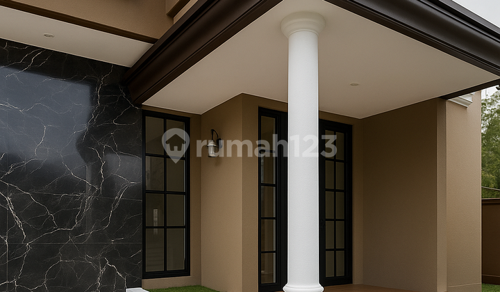 Rumah 2 Lantai Konsep Modern Stylish - Lokasi Dekat Gerbang Tol Kota Malang