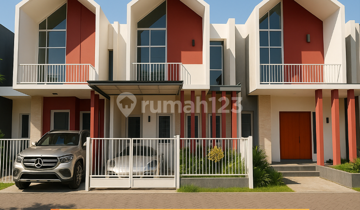 Rumah Depan Cluster Aman 24 Jam - Siap Untuk Usaha Dan Tinggal Rumah Depan Cluster Aman 24 Jam - Siap Untuk Usaha Dan Tinggal