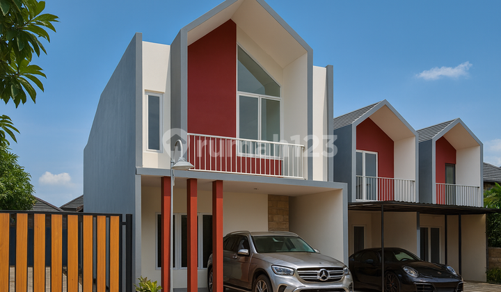 Dijual Rumah 2 Lantai Scandinavian Malang Timur Dekat Bandara