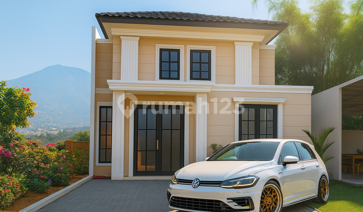Villa Modern Klasik Di Batu, Bangunan Kokoh, Shm & Pbg Ready.
