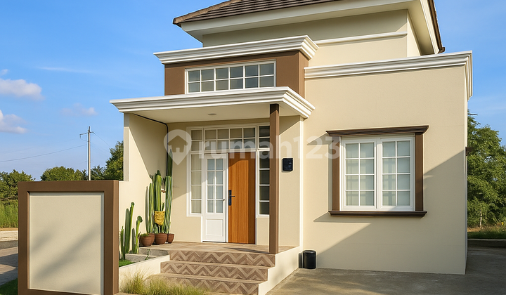 Affordable modern house near Sawojajar toll exit Malang.