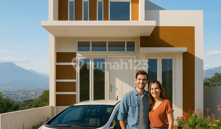 Modern Residence with Elegant Facade Near Malang City