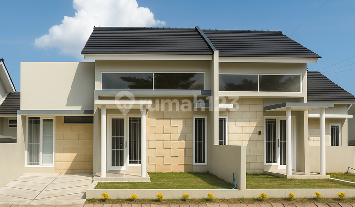 Rumah Baru Modern Dekat Bandara & Tol - Akses Jalan Kembar 2