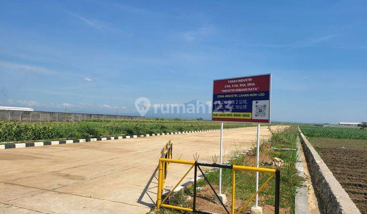 Tanah Industri Siap Pakai Luas 1.5 Hektar Cirebon Shgb 2