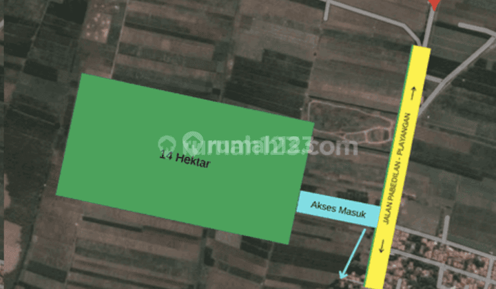 Jual Tanah Ijin Industri 20.000 Mtr Di Gebang Udik, Cirebon 1