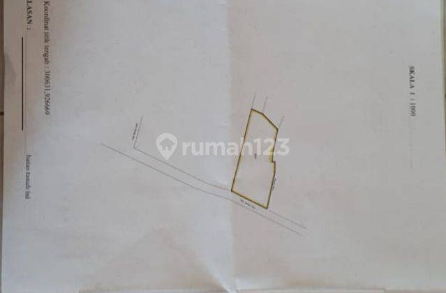 JUAL MURAH TANAH COCOK RUMAH PRIBADI ATAU GUDANG 4