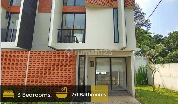 Rumah 3 lantai ready stok termurah di Ciputat Tangerang Selatan  1