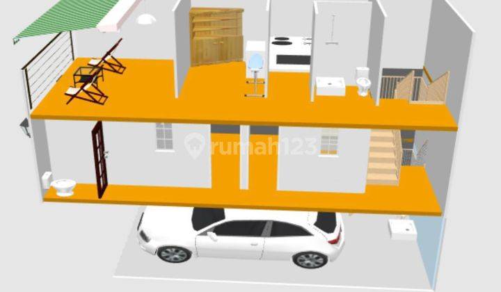 Rumah 3 Lantai Dilengkapi Carport Paling Murah Di Jakarta Timur 2