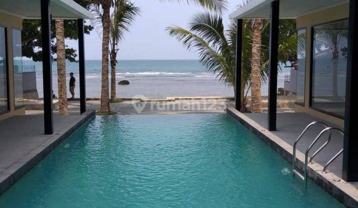 Villa Cantik Siap Huni View Langsung Pantai Carita Anyer 4