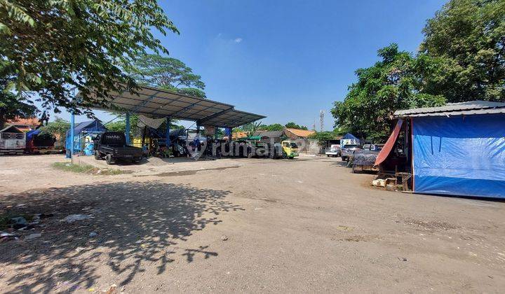 Tanah luas di pinggir jalan raya bogor strategis dengan Pintu Toll Di Pasar rebo Kramat Jati Jaktim di Cijantung pasar rebo ciracas Jakarta Timur
 1