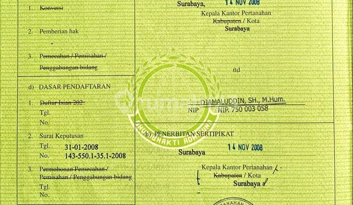 Bukan Cagar Budaya! Rumah Hitung Tanah di Jalan Karet Surabaya 2