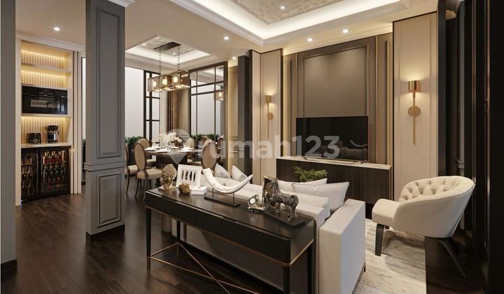 Rumah baru mewah furnished 3 lantai roof top di Tebet Barat Rumah baru mewah furnished 3 lantai roof top di Tebet Barat