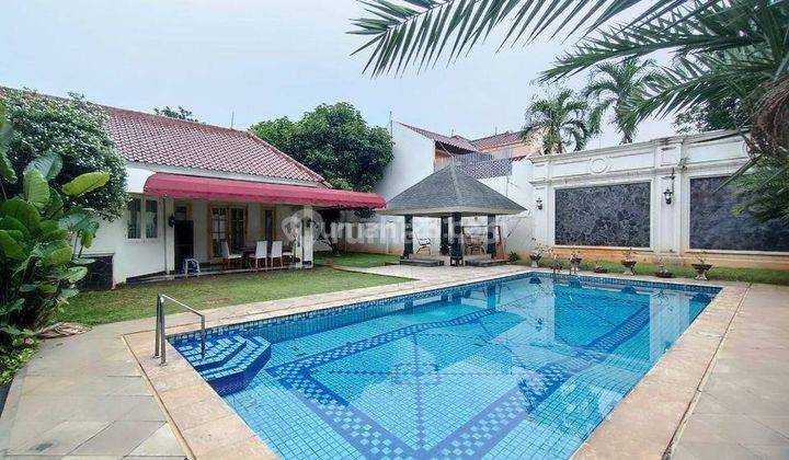 Rumah Lux S. Pool Furnished Cilandak Barat Jakarta Selatan 1