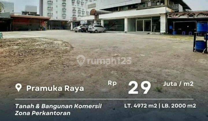 Tanah murah jln pramuka raya bisa nego 1