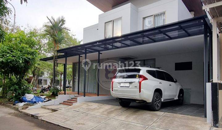 Rumah Modern Tropical di Cluster Premium Bintaro Sektor 7  1