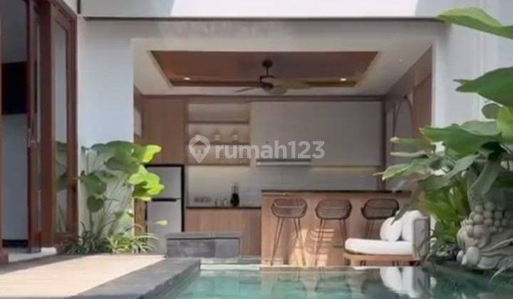 Villa siap huni furnished dengan private pool di Kuta Utara, Bali 1