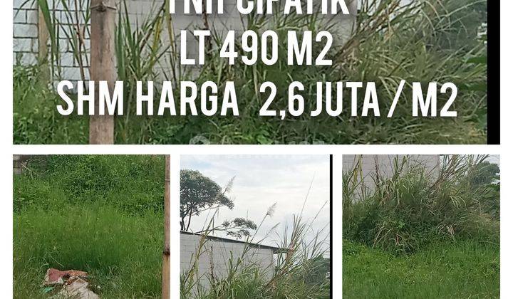 Tanah Strategis Pinggir Jalan Ramai Cipatik Bandung Barat 1