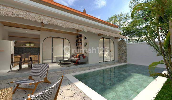 Villa indent 1 lantai 1 kamar di bukit Ungasan Bali. Harga 1.9 M unfurnished SHM (Y) 1