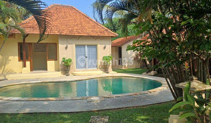 Villa Dijual/Disewakan 3 Kamar View Sawah Di Ubud 2