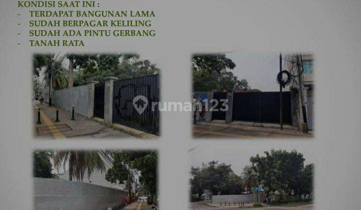 Dijual tanah komersil siap bangun area Menteng Jakarta Pusat 2