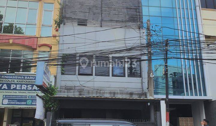 Dijual ruko pinggir jalan raya area Mampang Prapatan lokasi sangat strategis 1