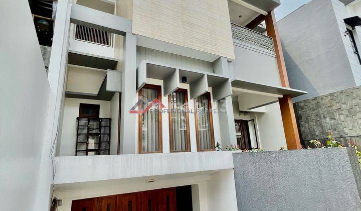 Rumah Modern Minimalis Full Bangunan 4 Lantai Lebak Bulus MRT 1