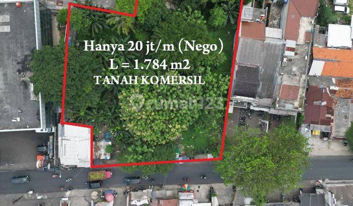 Tanah Komersil Bangka Raya Harga Mendekati NJOP Lokasi Strategis 1