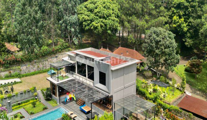 Villa Tropical Modern Style Fully Furnished Di Puncak Bogor Kawasan Bintang 5 1