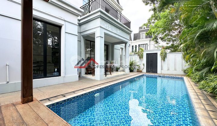 Modern European Classic House With Private Pool Area Kemang, South Jakarta 2