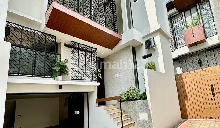 Brand New House Tropical Modern Di Kemang Barat Brand New House Tropical Modern Di Kemang Barat
