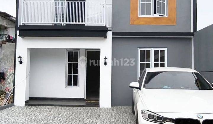 Rumah Baru 1,5 Lantai Di Dalam Townhouse Siap Huni Di Pamulang, Tang Sel, Lingkungan Sangat Nyaman Dan Aman , Lokasi Sangat Strategis, Dekat Ke Kampus Pulang 1