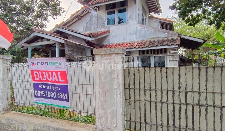 Rumah Lama Luas Hitung Tanah Saja Lokasi Strategis Dekat Jalan Raya Ciputat Dan Pintu Tol Pamulang Depok di Ciputat Tangerang Selatan 1