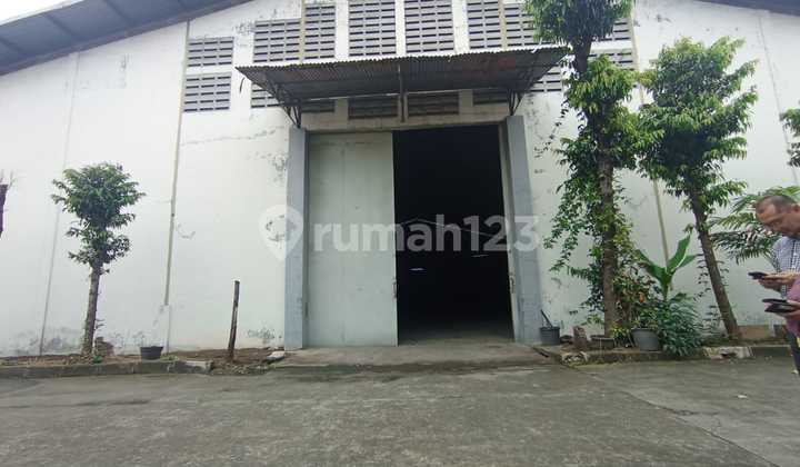 Gudang Siap Pakai 1 Lantai Akses Container 40 Feet Dekat Exit Tol Balaraja Timur Lokasi Cikupa Tangerang