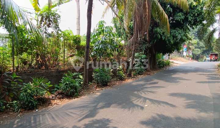 Land for Sale on Dian Didaktika School Road, Hook Position, 1580 M2, Near Dian Didaktika School, Cinere, Depok